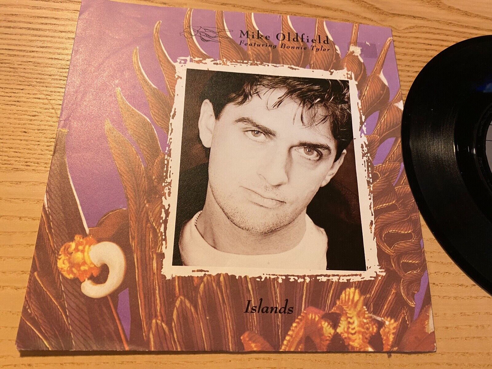 MIKE OLDFIELD  BONNIE TYLER "ISLANDS" 1987 VIRGIN RECORDS HI-FI STEREO GERMANY*