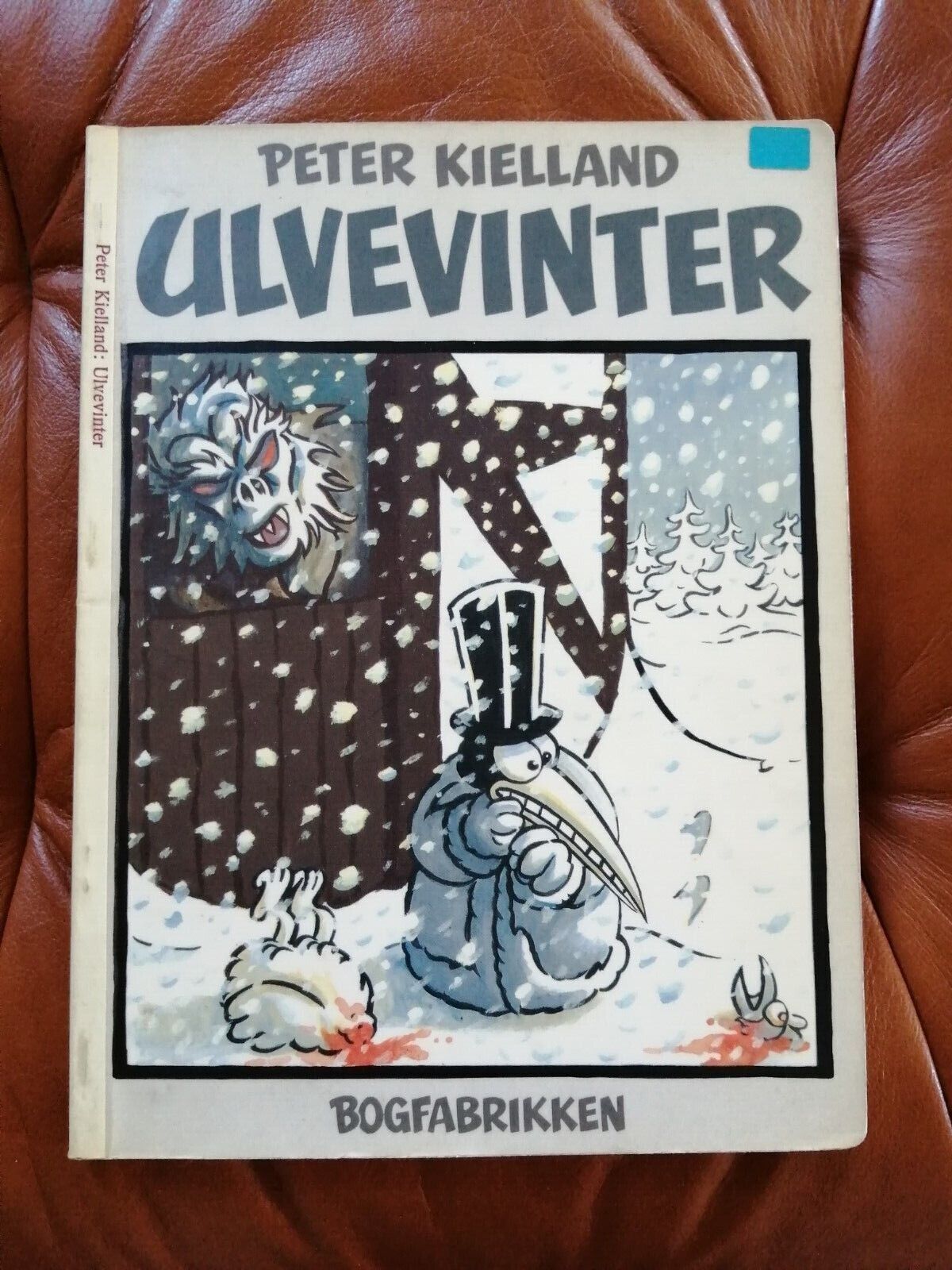 Danish comic book"Ulvevinter" Peter Kielland1sted1988Ex-library