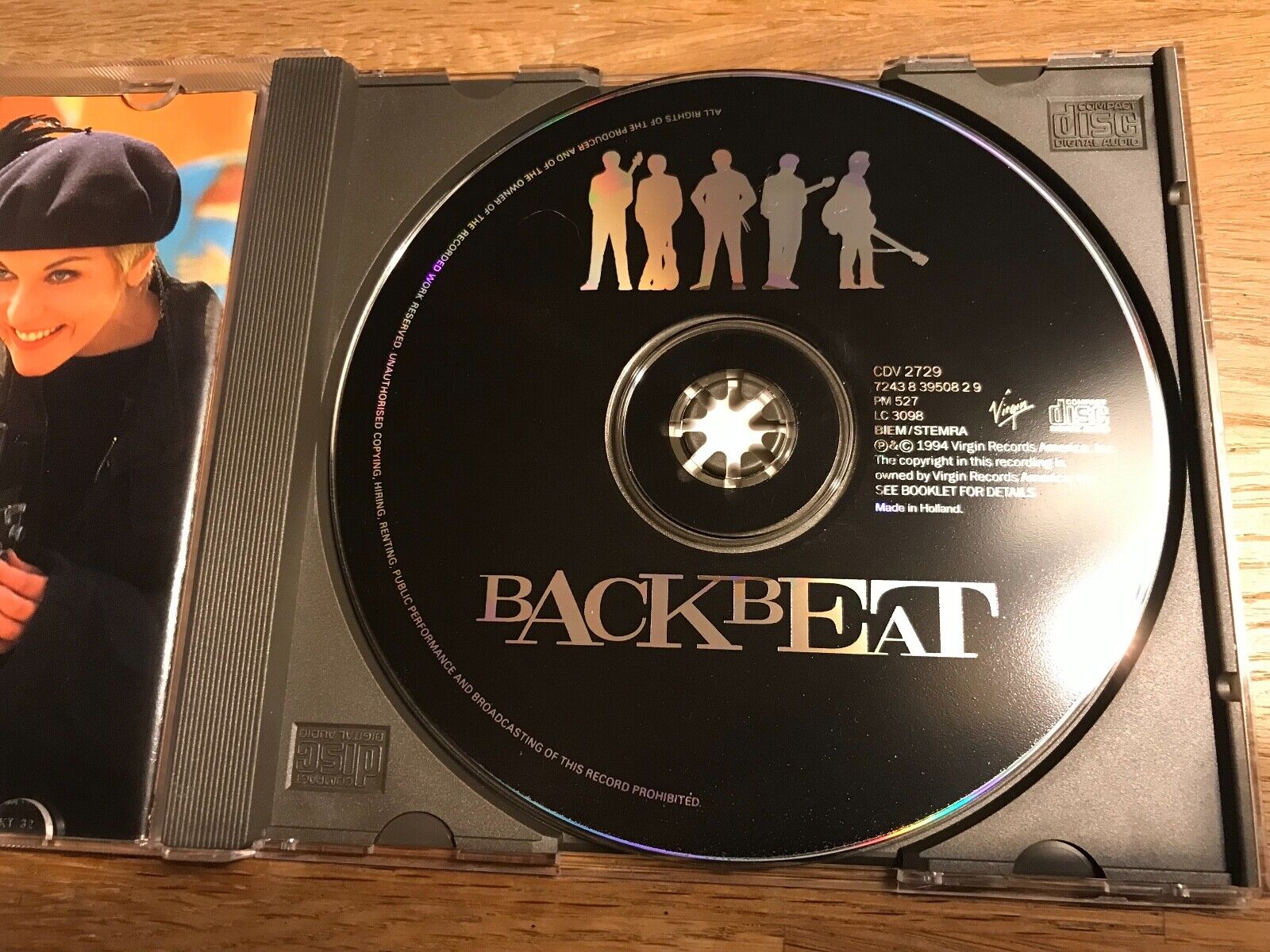 BACKBEAT SONGS FROM THE ORIGINAL MOTION PICTURE 1994 VIRGIN RECORDS AMERICA INC