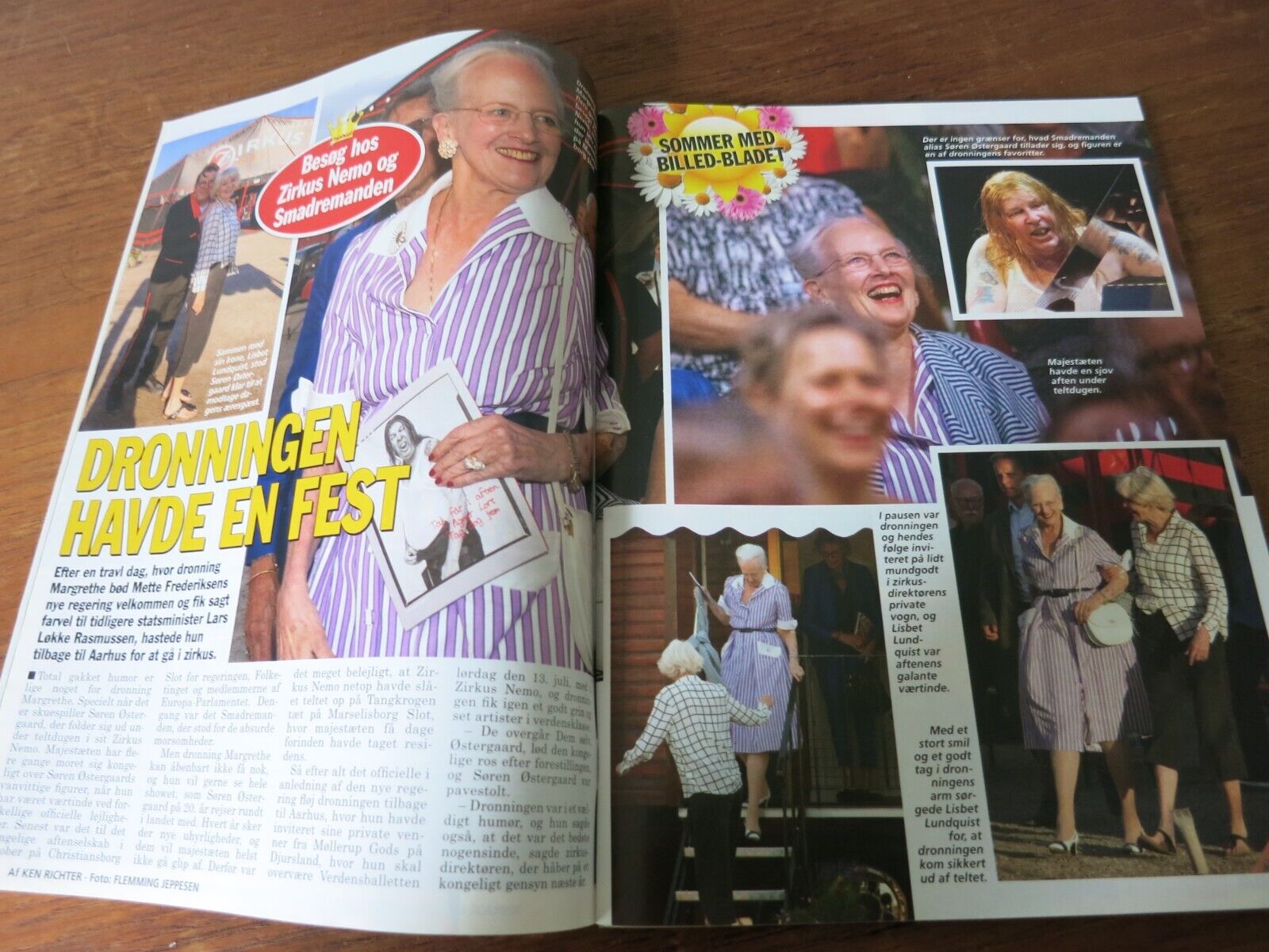 Mag ROYAL Queen Margrethe PRINCESS MARIE Mary MEGHAN Benedikte MADS LANGER Q89