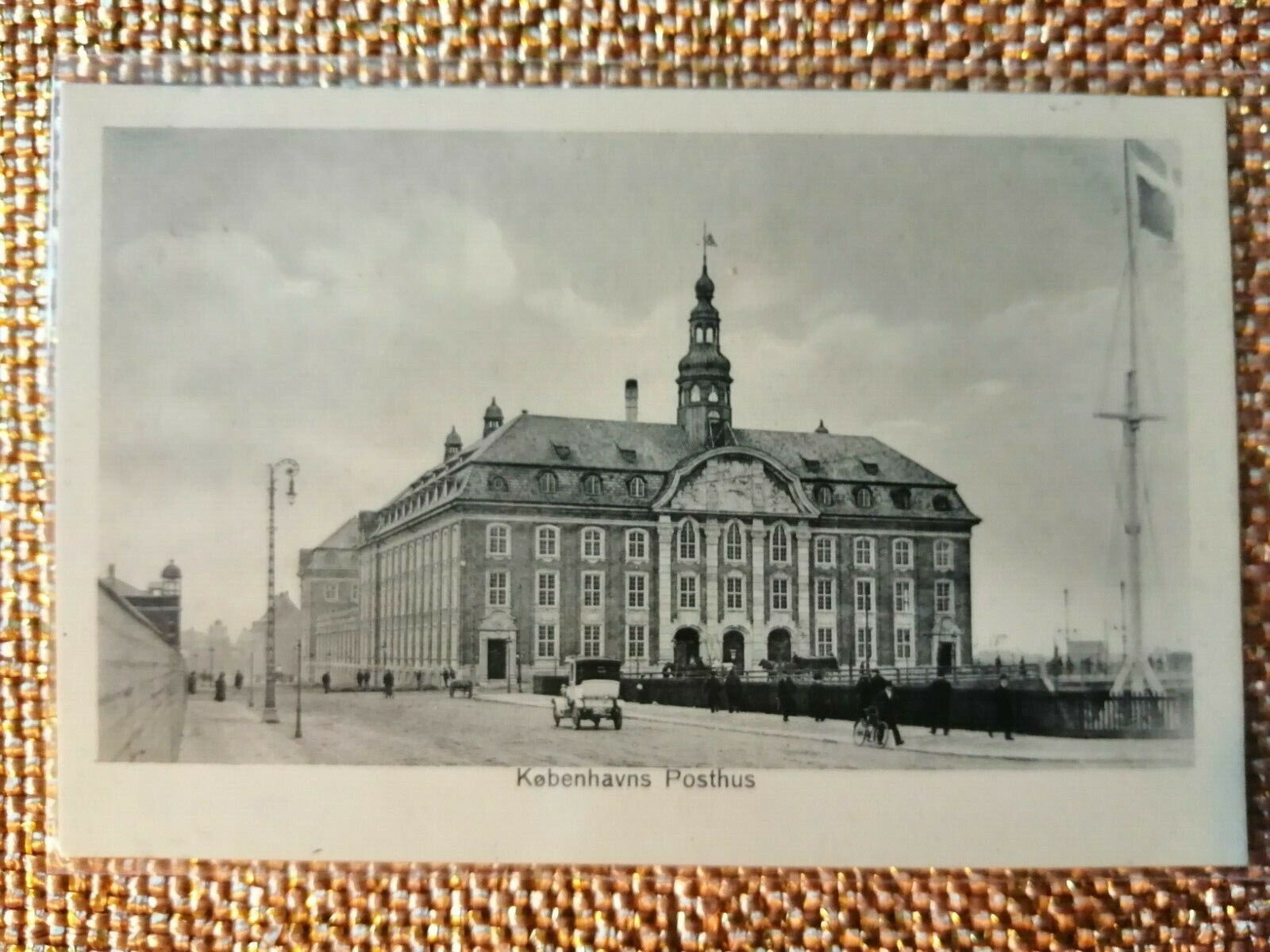 Vintage postcardDenmarkCopenhagenThe Main Post-Office Building1920s