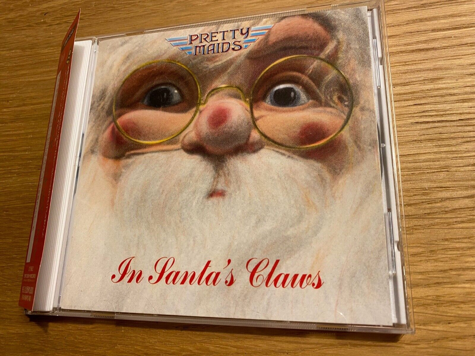 PRETTY MAIDS "IN SANTA´S CLAWS" 1990 CD 5 TRACK CBS RECORDS APS JASRAC JAPANESE*