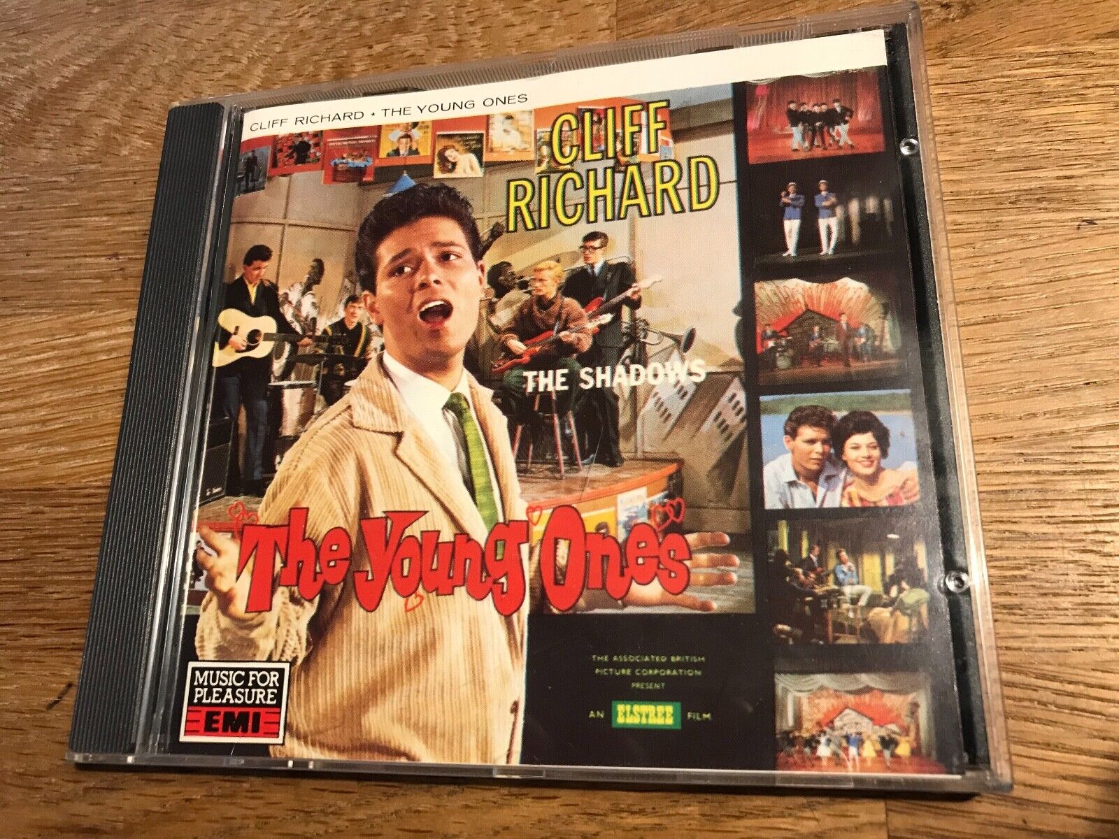 CLIFF RICHARD AND THE SHADOWS "THE YOUNG ONES" CD ALBUM 13 TRACKS EMI RECORDS UK