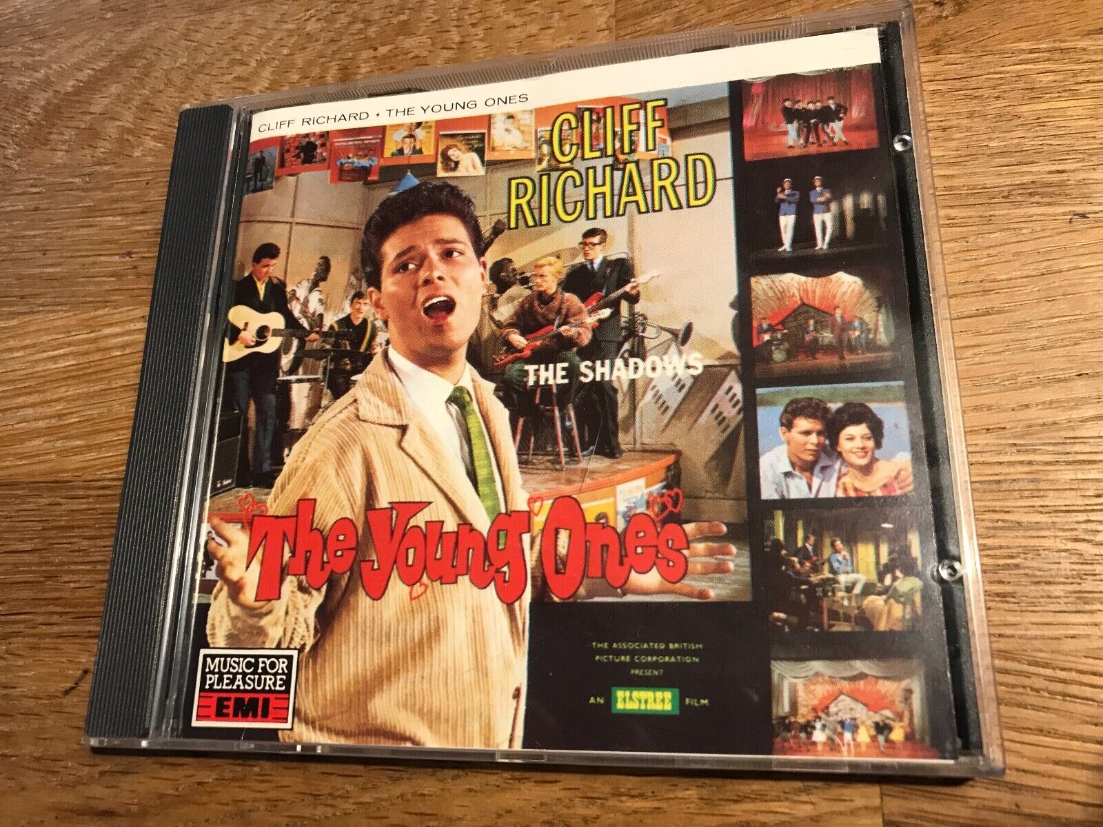 CLIFF RICHARD AND THE SHADOWS "THE YOUNG ONES" CD ALBUM 13 TRACKS EMI RECORDS UK