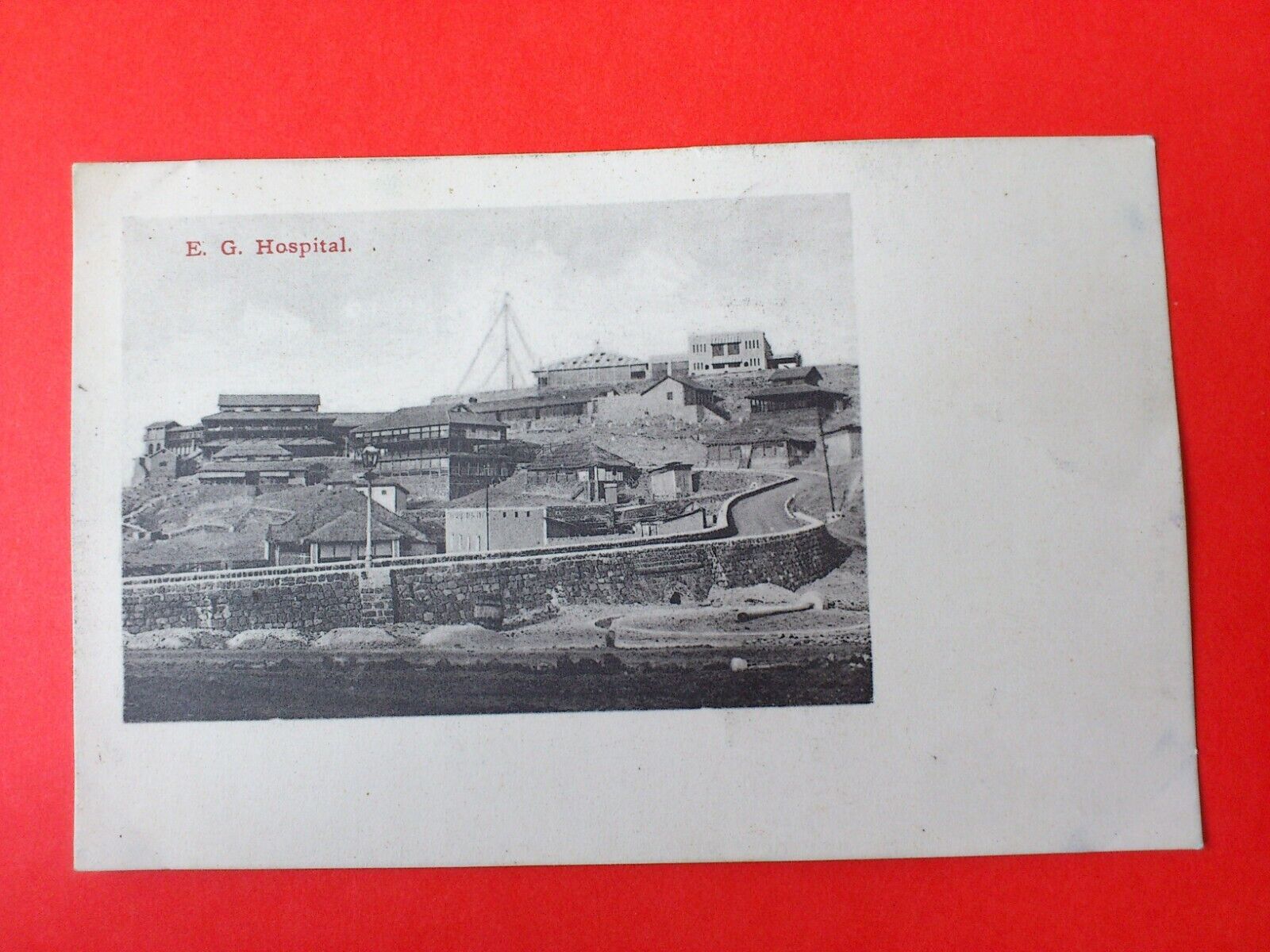 Antique PostcardEGHospitalChennaiIndia UnpostedEarly 1900´s