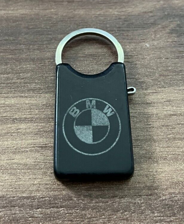 BMW Keychain Danish Denmark Car Retro Dealership Memorabilia 1980s