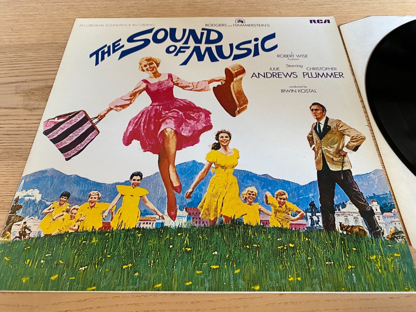 "THE SOUND OF MUSIC" ORIGINAL MOTION PICTURE SOUNDTRACK RCA RECORDS W GERMAN LP