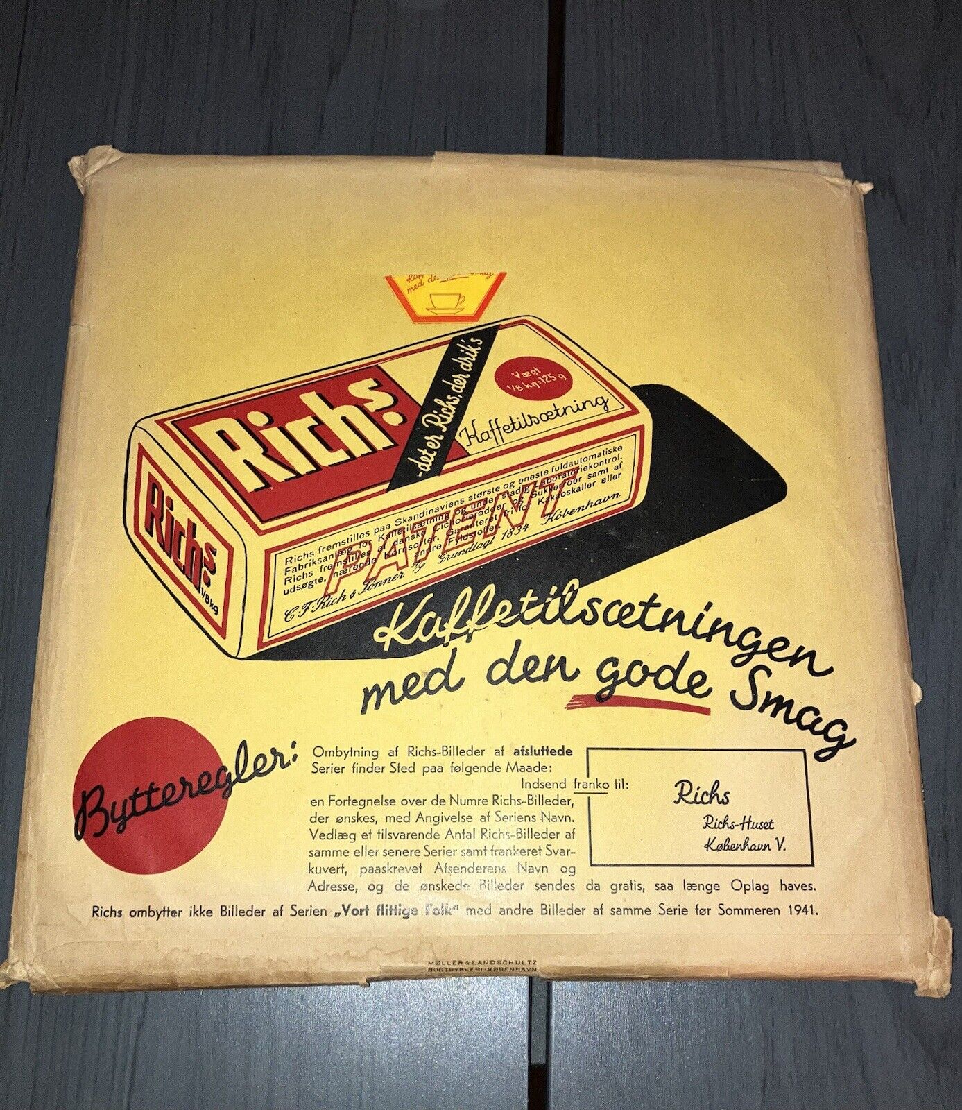 1939 Complete Danish History Album w/ Cover “Our Diligent People” With Rich’s