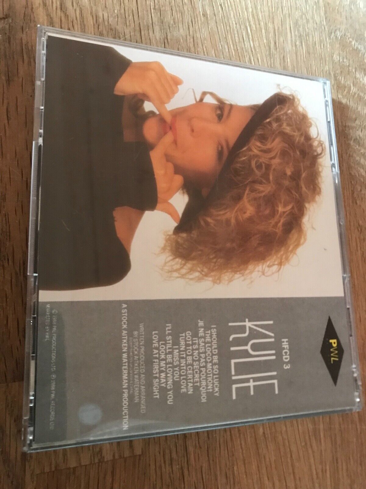 KYLIE MINOGUE KYLIE 1987/1988 BIEM / NCB 10 TRACK DEBUT CD ALBUM 1PRESS SWEDEN*