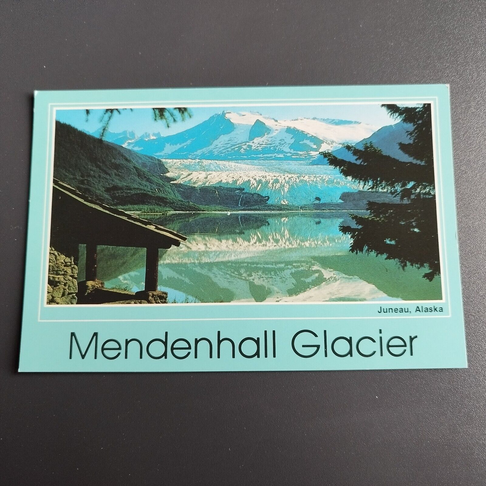 Postcard Alaska The Mendenhall Glacier near Juneau