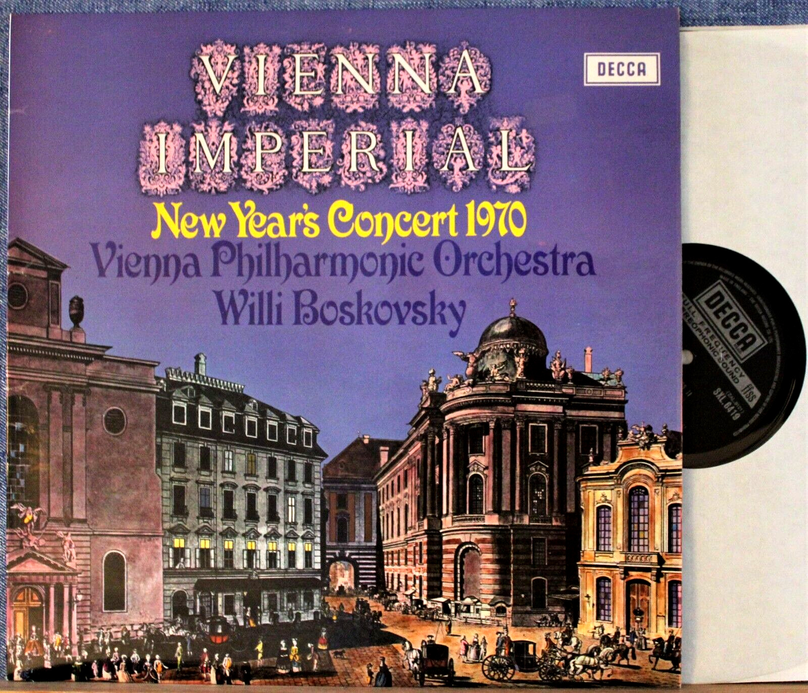 Boskovsky New Year's Concerto 1970 Decca SXL 6419 NM