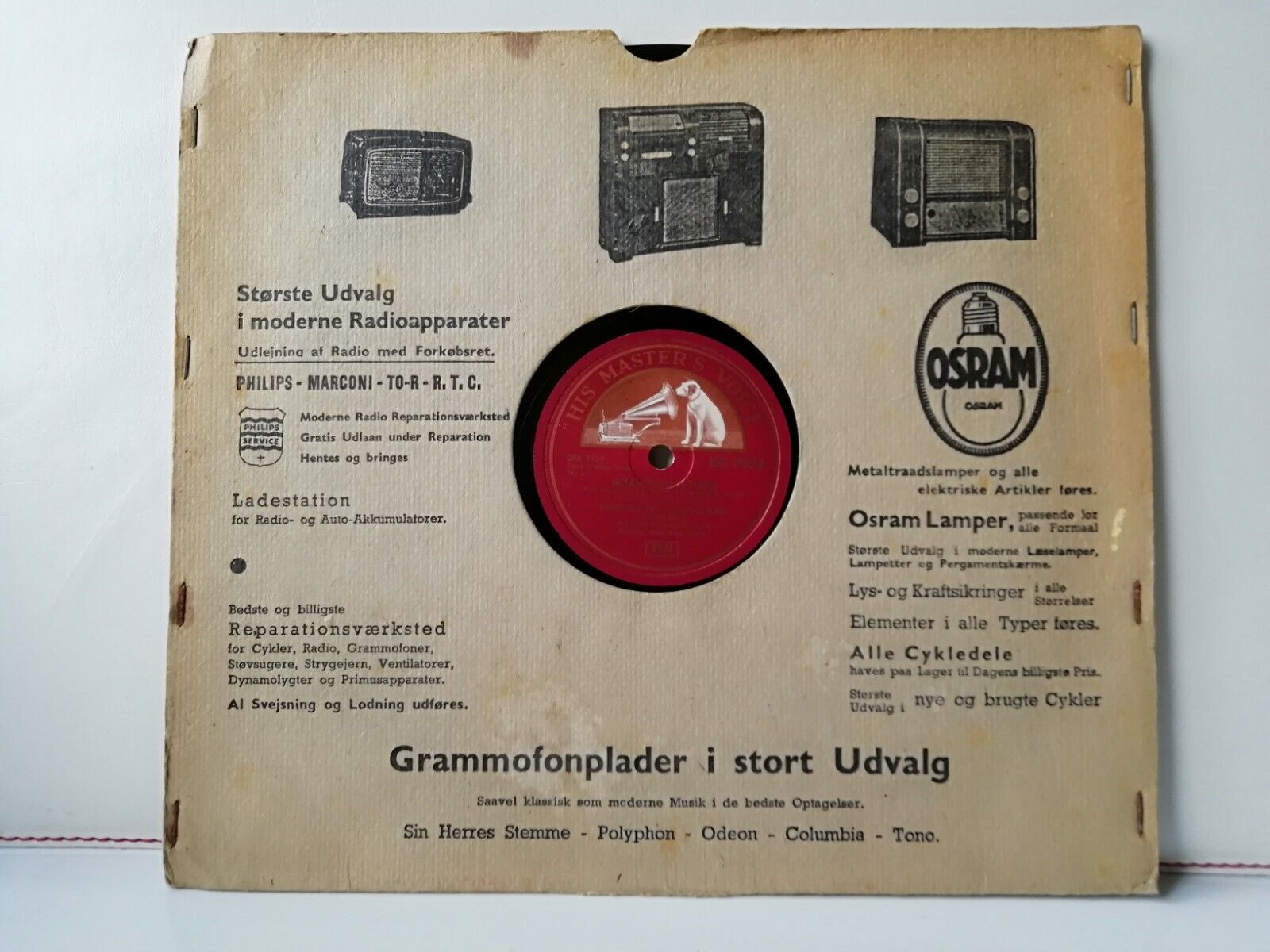 78 rpm Friedo Grothey und Rudolf KlausAkkordeonPolkaHMV EG 7972Denmark