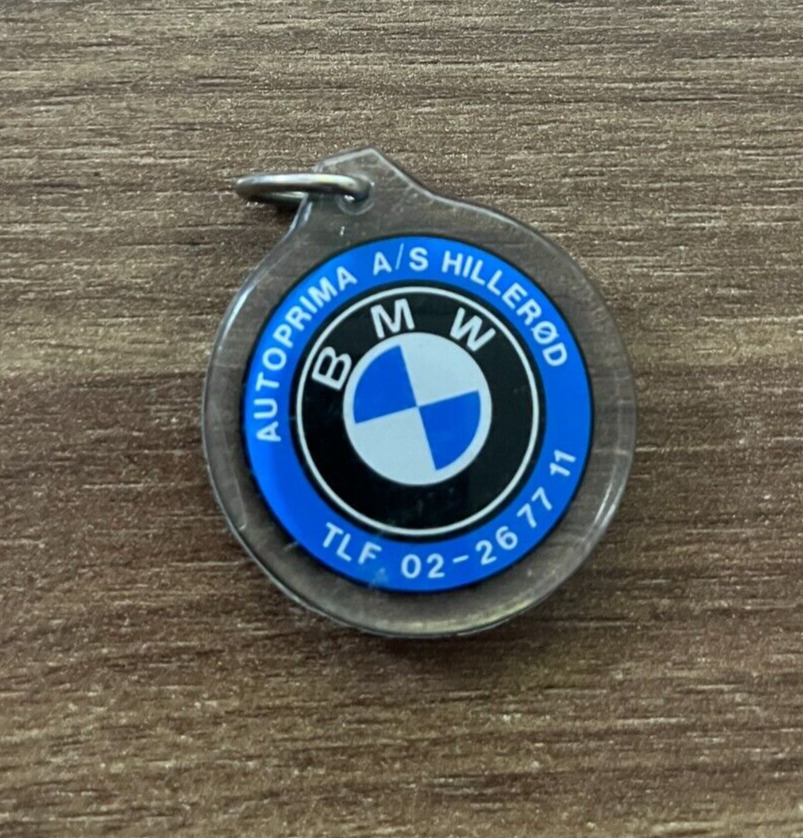 Vintage BMW Autoprima Hillerød Danish Car Dealership Memorabilia 1980s