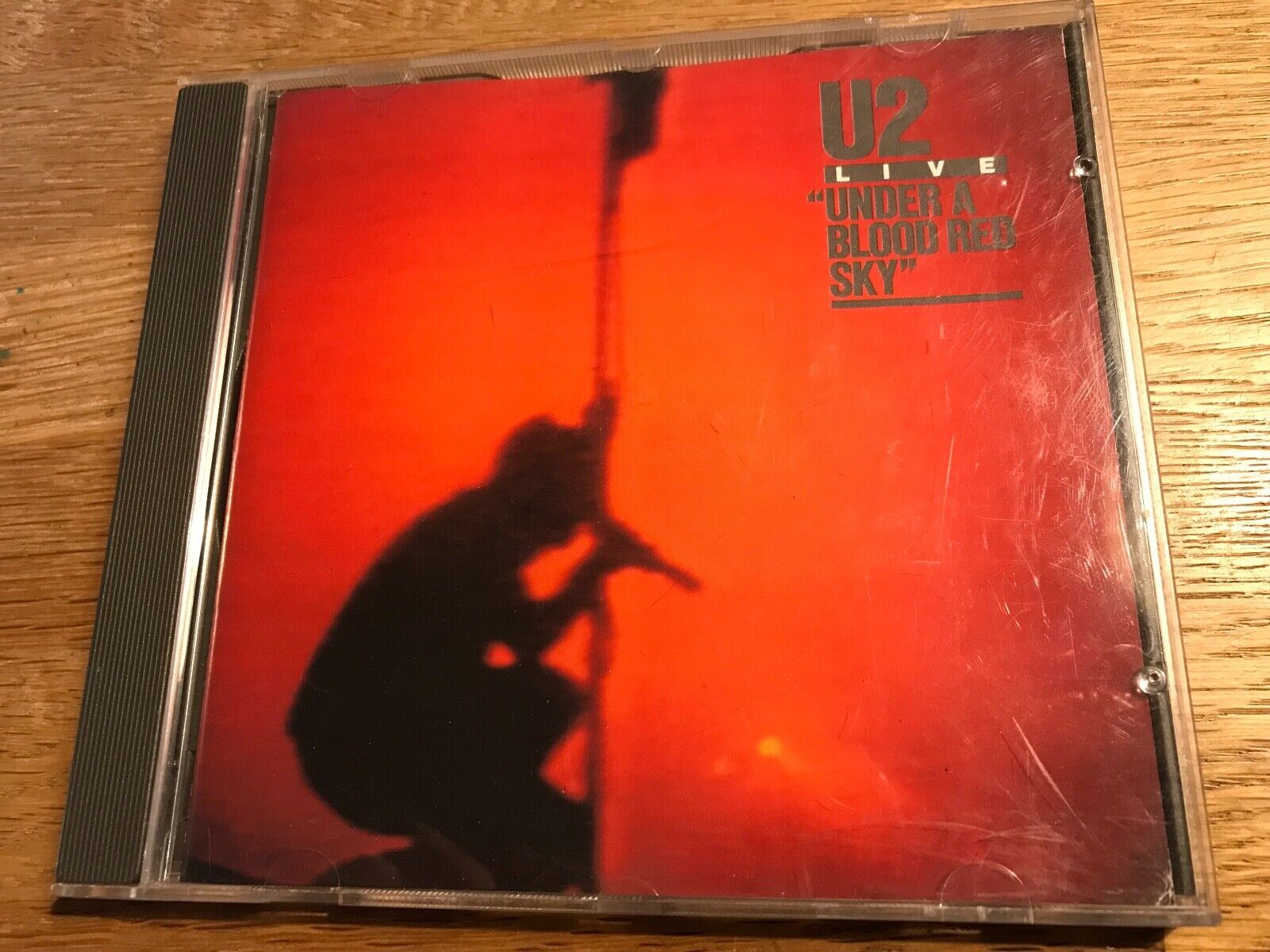 U2 "LIVE UNDER A BLLODY RED SKY " 1983 CD 8 TRACKS ISLAND RECORDS WEST GERMAN CD