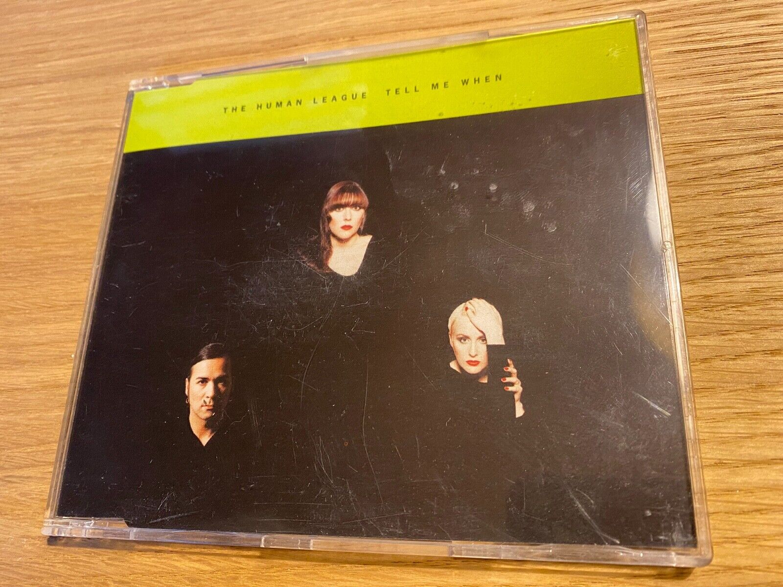 THE HUMAN LEAGUE "TELL ME WHEN" 4 TRACK CD SINGLE VIRGIN RECORDS 1992 GERMAN