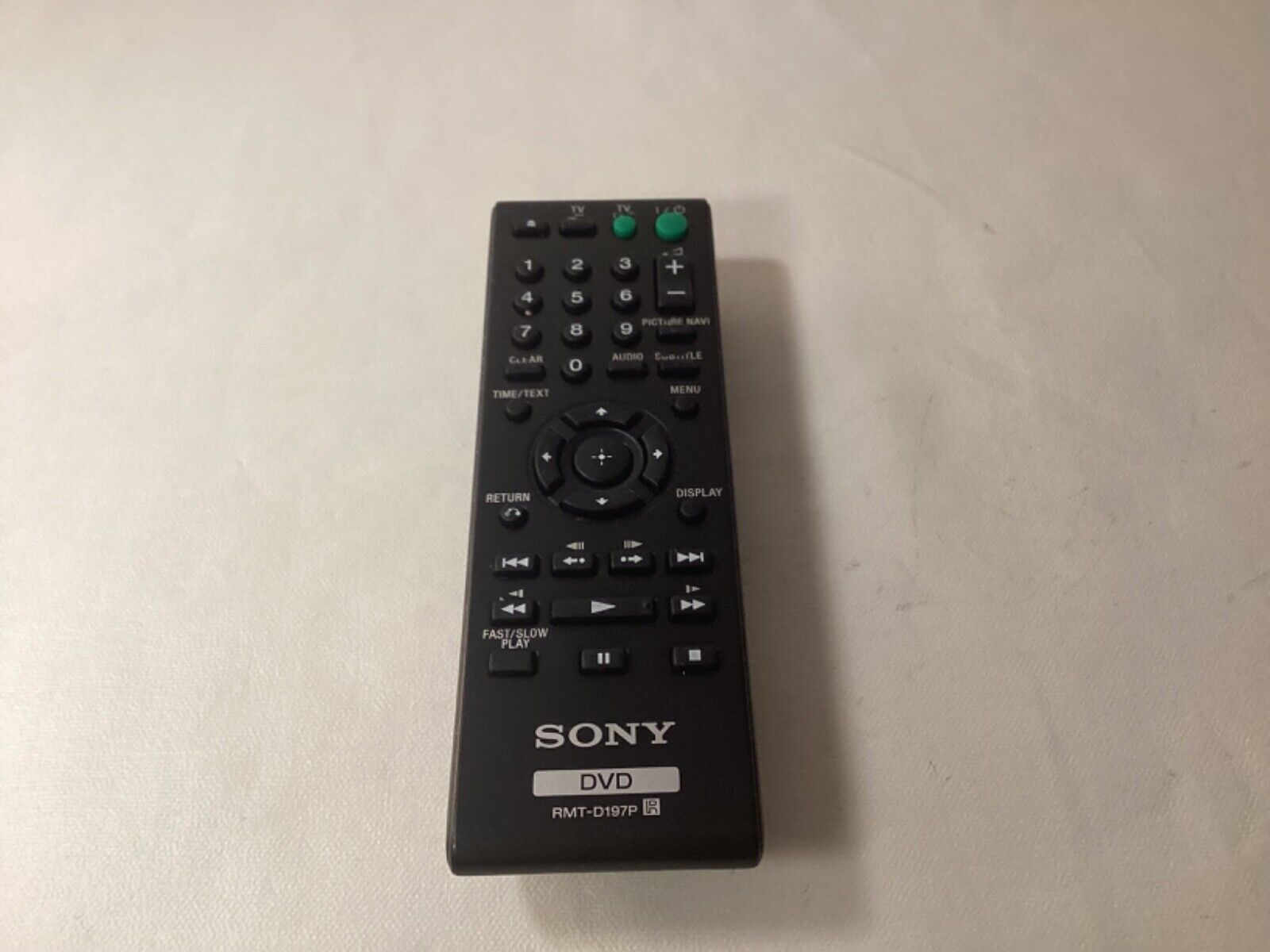 Original SONY TV  Remote Controlle - RMT-D197P