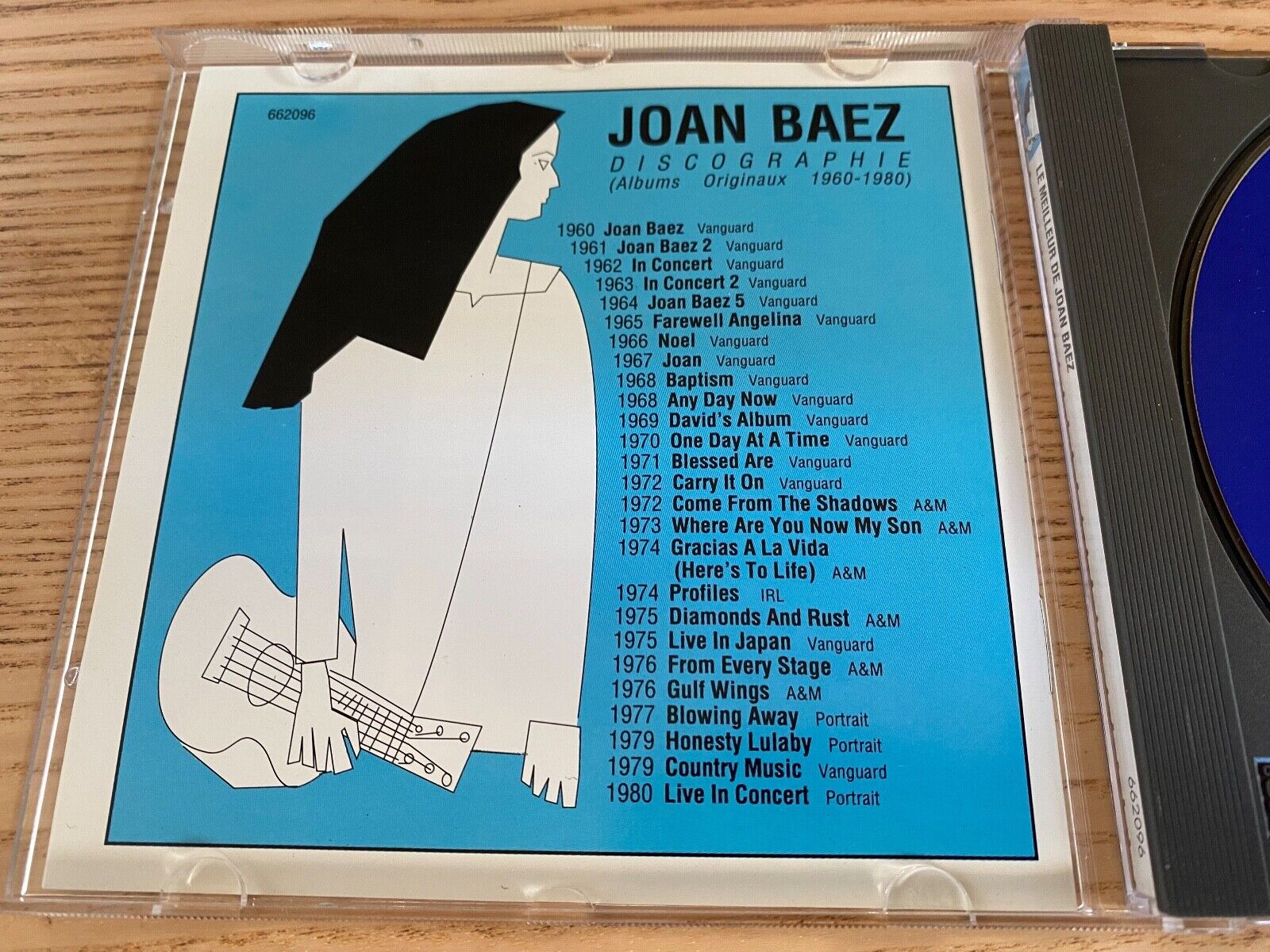 JOAN BAEZ "LE MEILLEUR DE JOAN BAEZ" 1992 FNAC MUSIC 18 TRACKS CD ALBUM FRANCE**