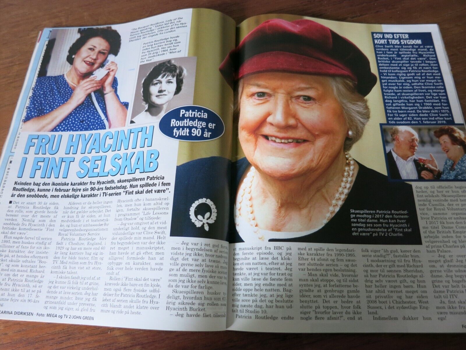 Mag ROYAL PRINCESS MARY VICTORIA Meghan OLIVIA COLMAN Patricia Routledge Q88