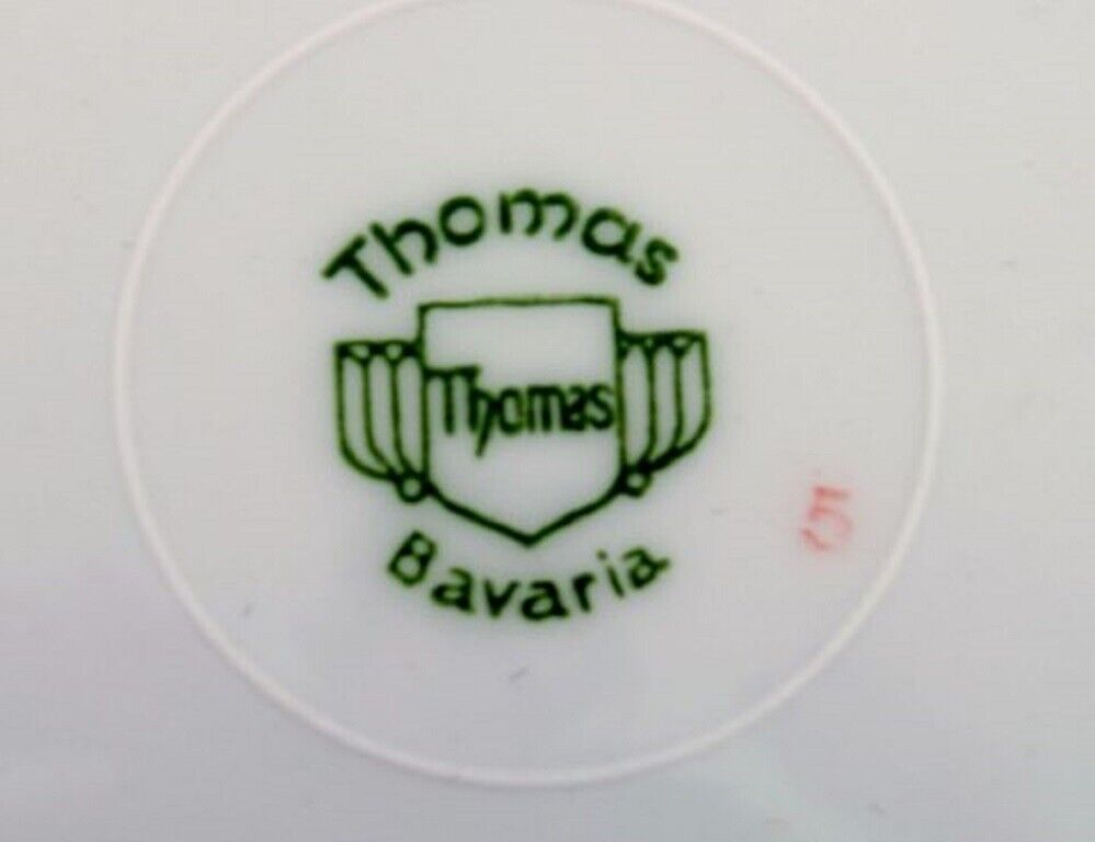 Thomas / Bavaria Germany Five decoration plates 1930-1950's