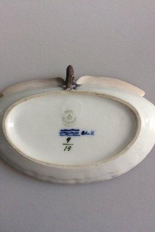 Royal Copenhagen Art Nouveau Dish with Dragonfly and spider No 3278