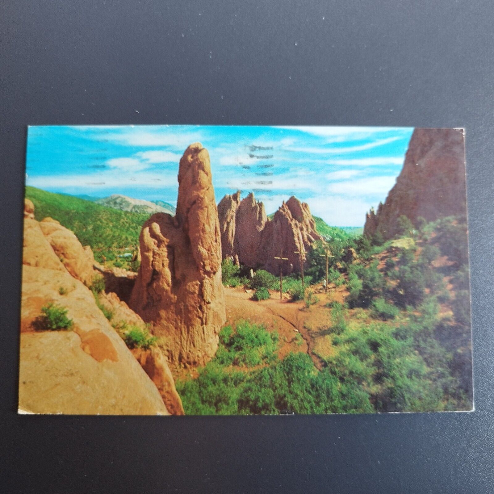 Colorado Near Colorado Springs : Garden Of The Gods  Posted in 1979