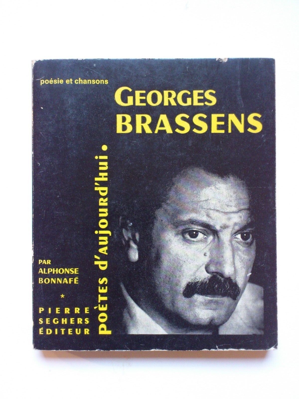 Vintage bookGEORGES BRASSENSPoésie et Chansons1963 French