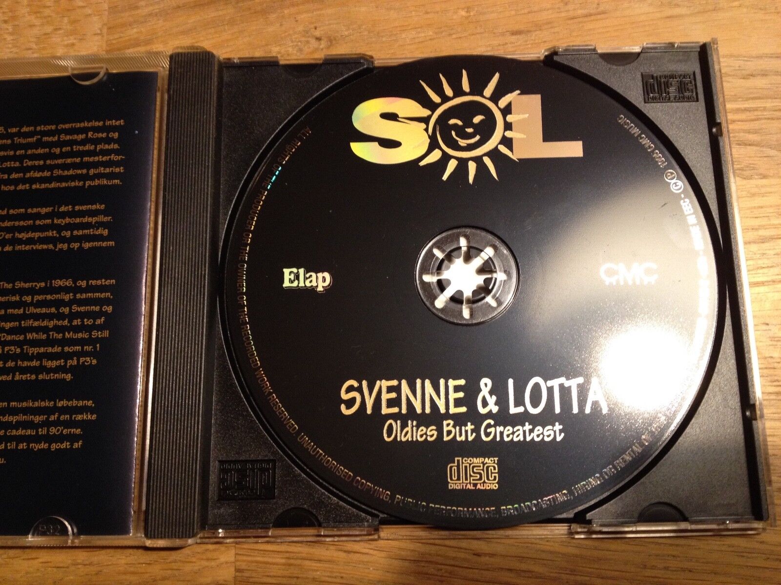 SVENNE  LOTTA "OLDIES BUT GREATEST" CD 11 TRACK CMC RECORDS DENMARK BIEM /NCB