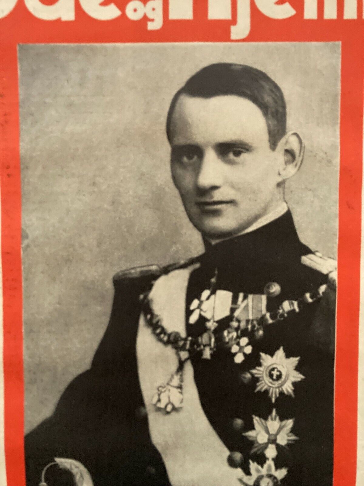 Frederick IX of Denmark at 39 King Frederik Danish Magazine 1938 Ude og Hjemme