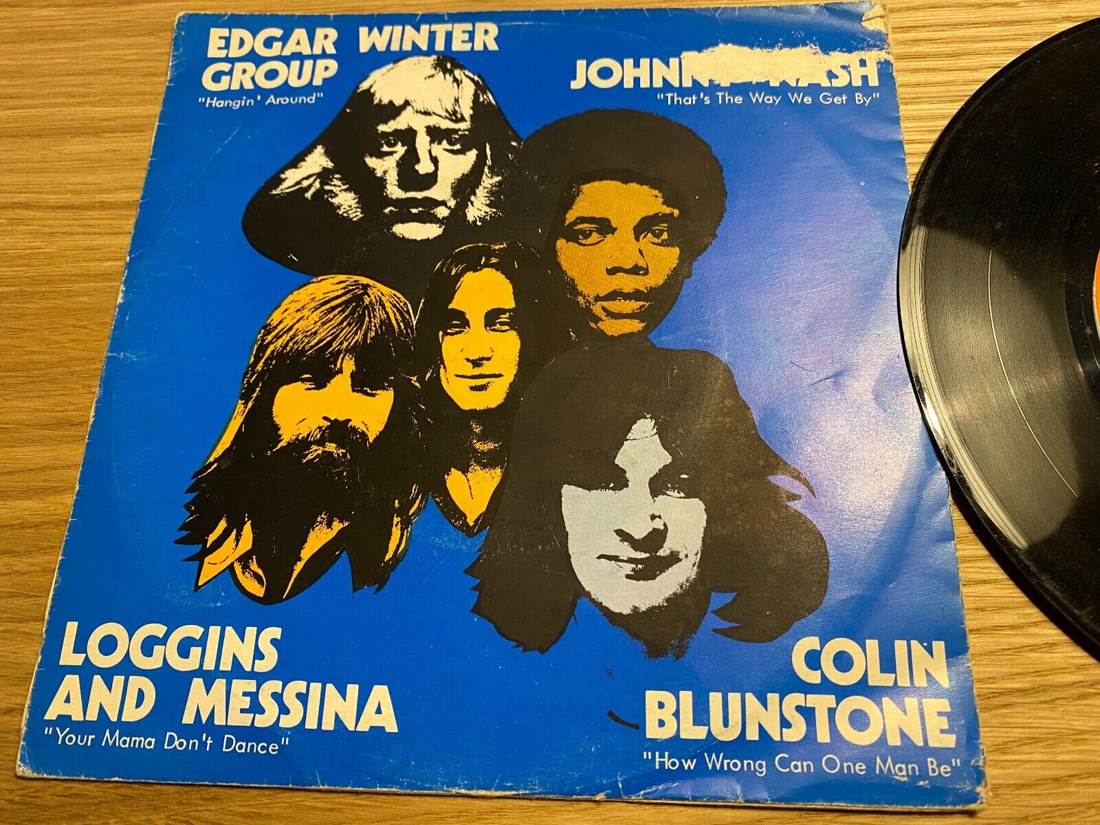 EDGAR WINTER GROUP JOHNNY NASH LOGGINS AND MESSINA COLIN BLUNSTONE 1972 SWEDEN 7