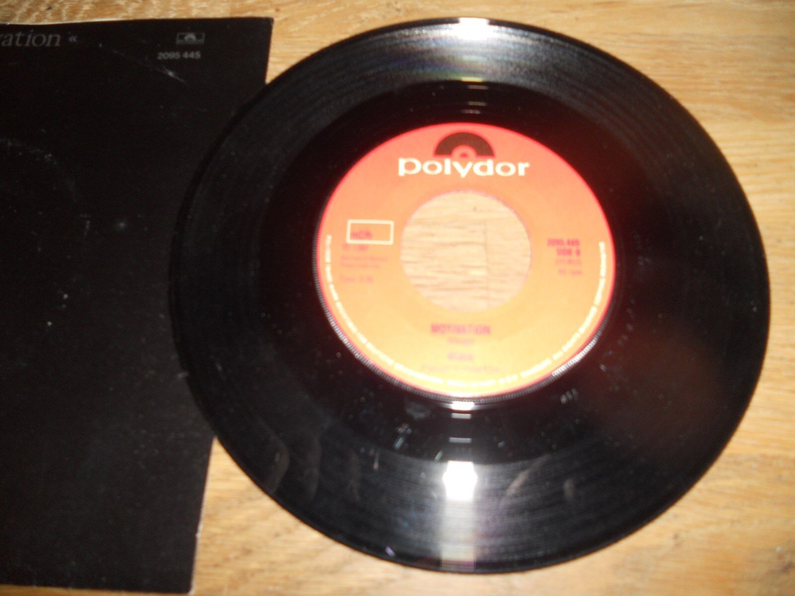 VISAGE "THE DAMED DON´T CRY / MOTIVATION" NCB 7 " SINGLE 1982 POLYDOR RECORDS***