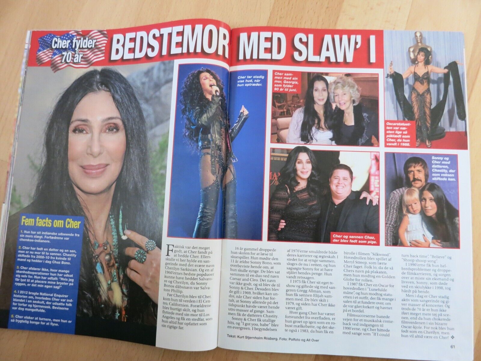 Danish Magazin Henrik FREDERIK Princess MARY Mads Mikkelsen CHER Fetterlein AB60