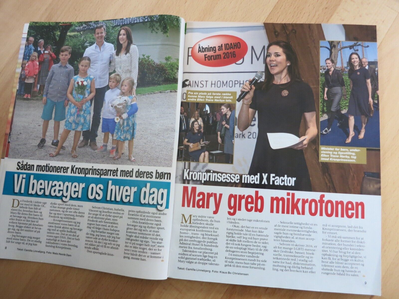 Danish Magazin Henrik FREDERIK Princess MARY Mads Mikkelsen CHER Fetterlein AB60