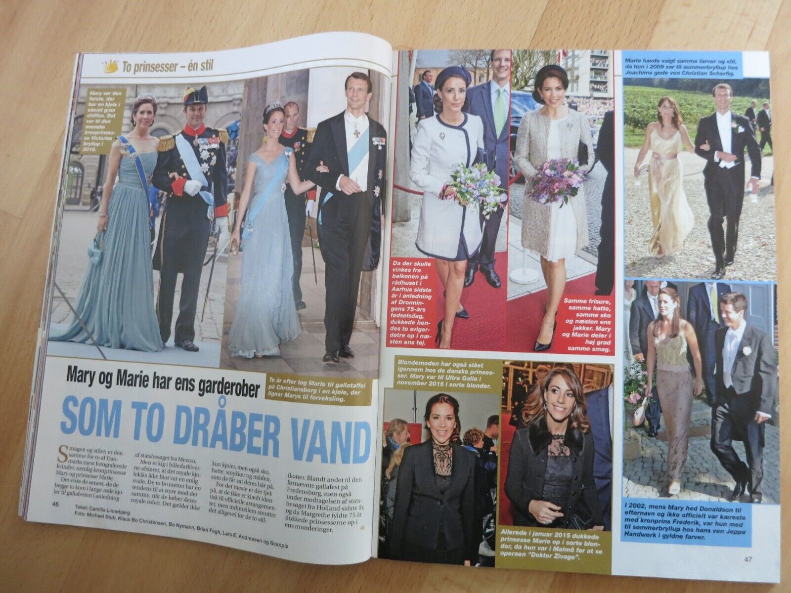 Danish Magazin Henrik FREDERIK Princess MARY Mads Mikkelsen CHER Fetterlein AB60