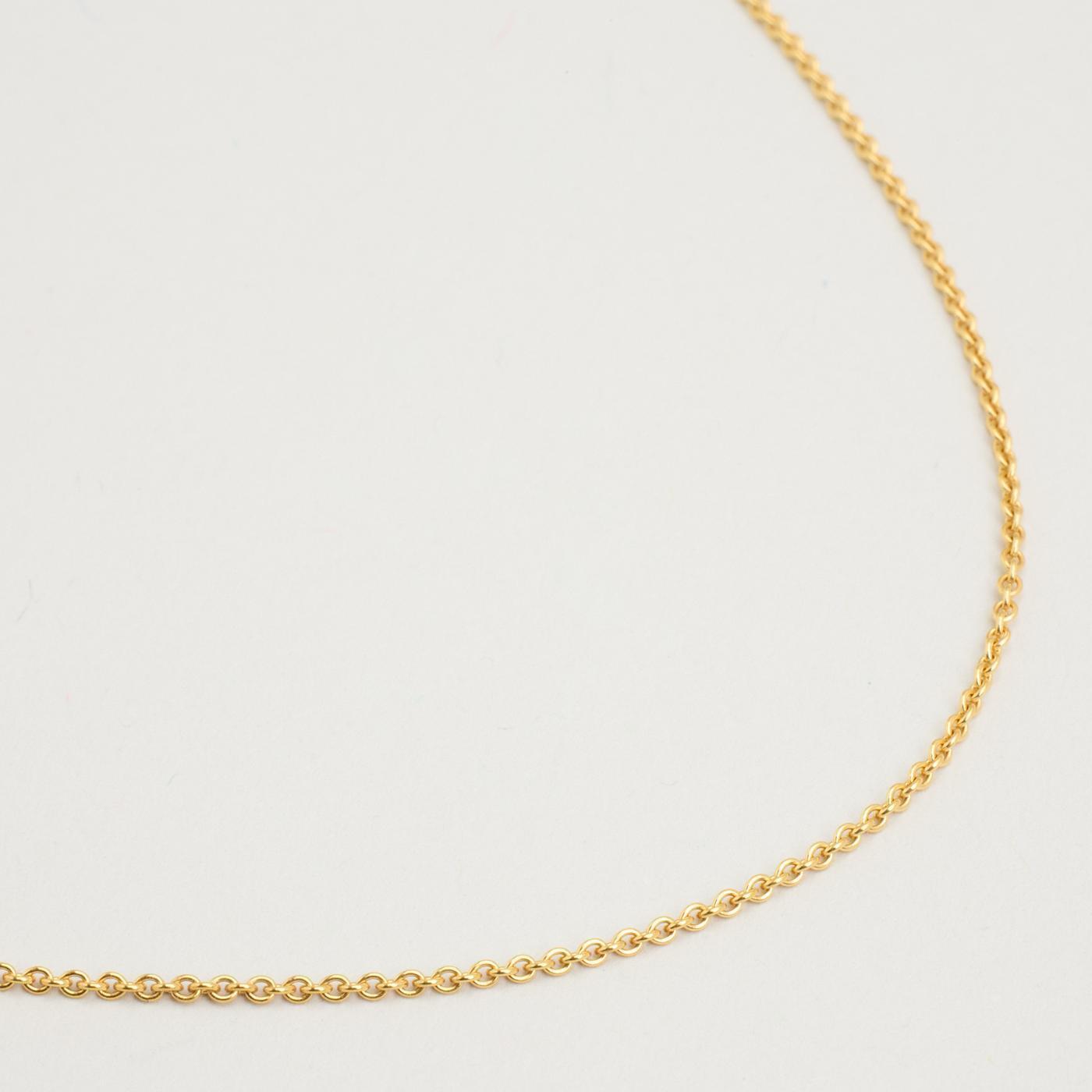 Anchor chain Necklace in 8K Gold 1969 inches | Real Genuine Gold