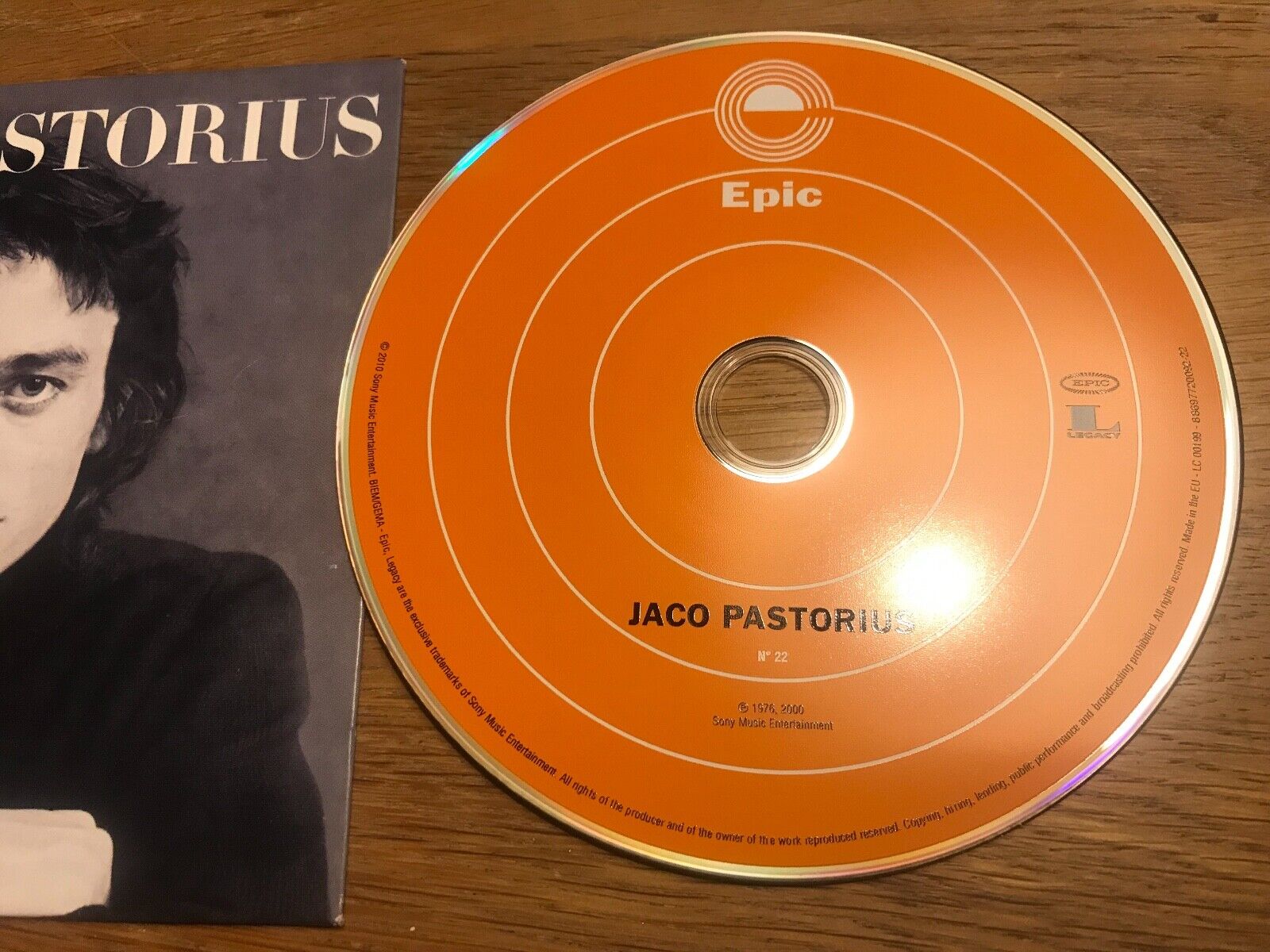 JACO PASTORIUS 1976 9 TRACKS MINT CARD SLEEVE RARE EPIC RARE OOP MINI LP STYLE**