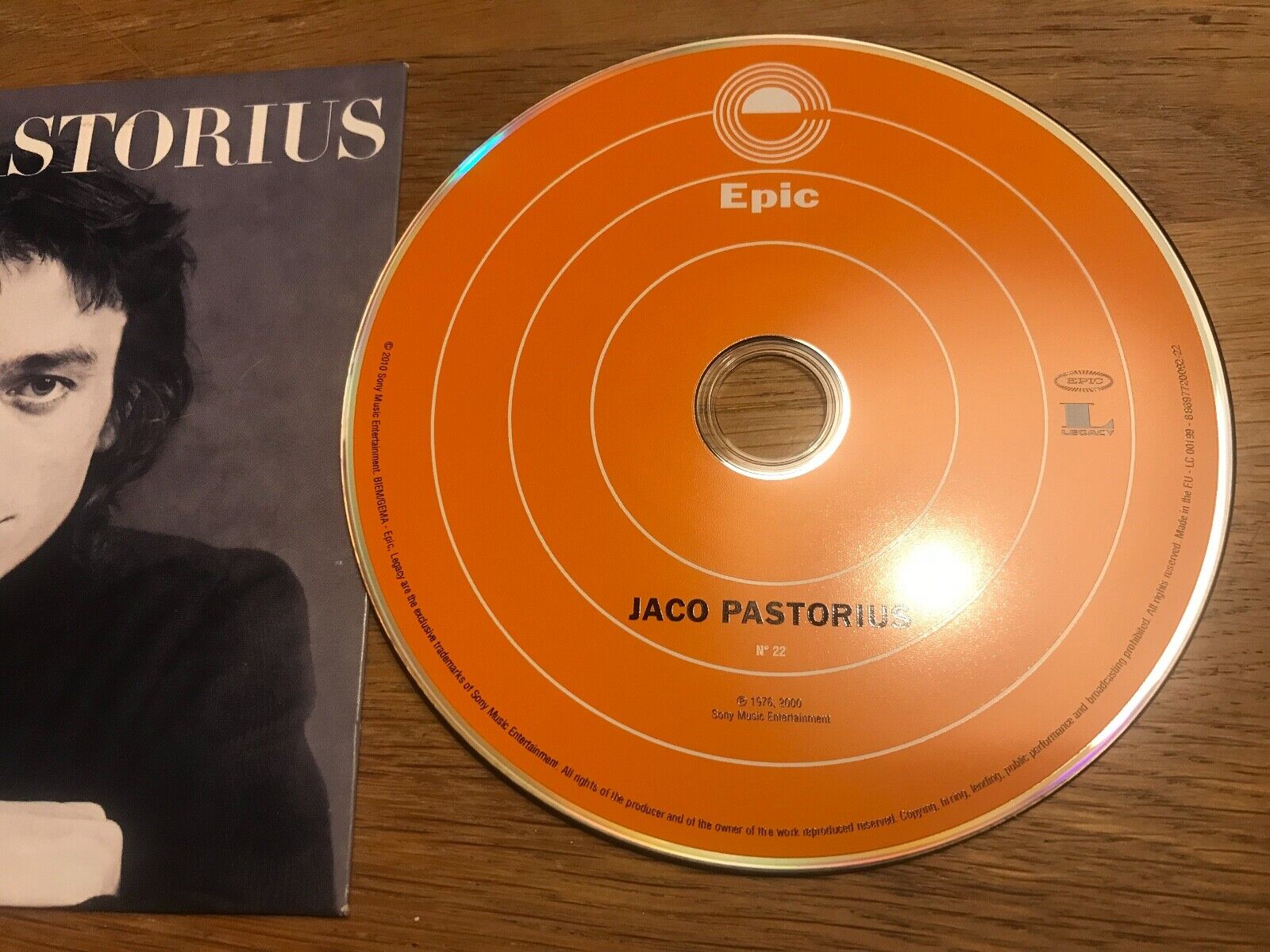 JACO PASTORIUS 1976 9 TRACKS MINT CARD SLEEVE RARE EPIC RARE OOP MINI LP STYLE**