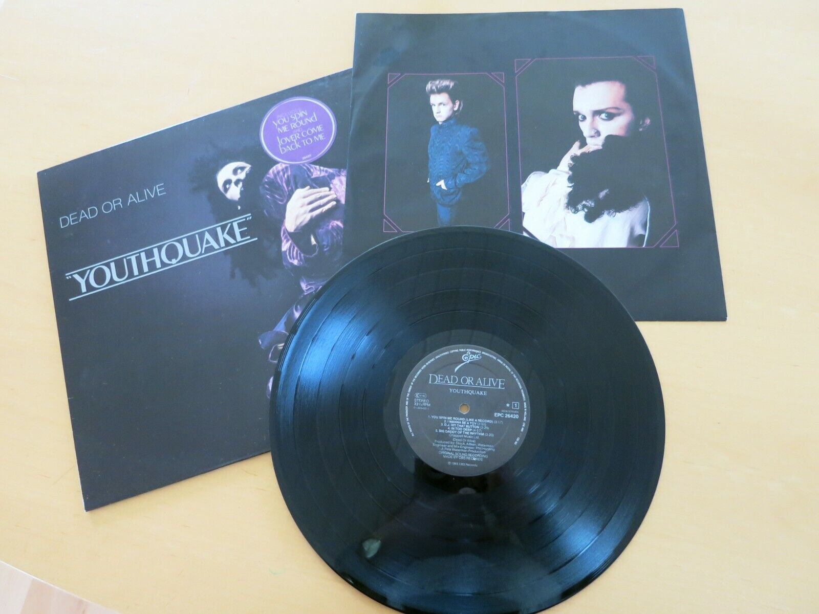 DEAD OR ALIVE 12” Youthquake #LP13