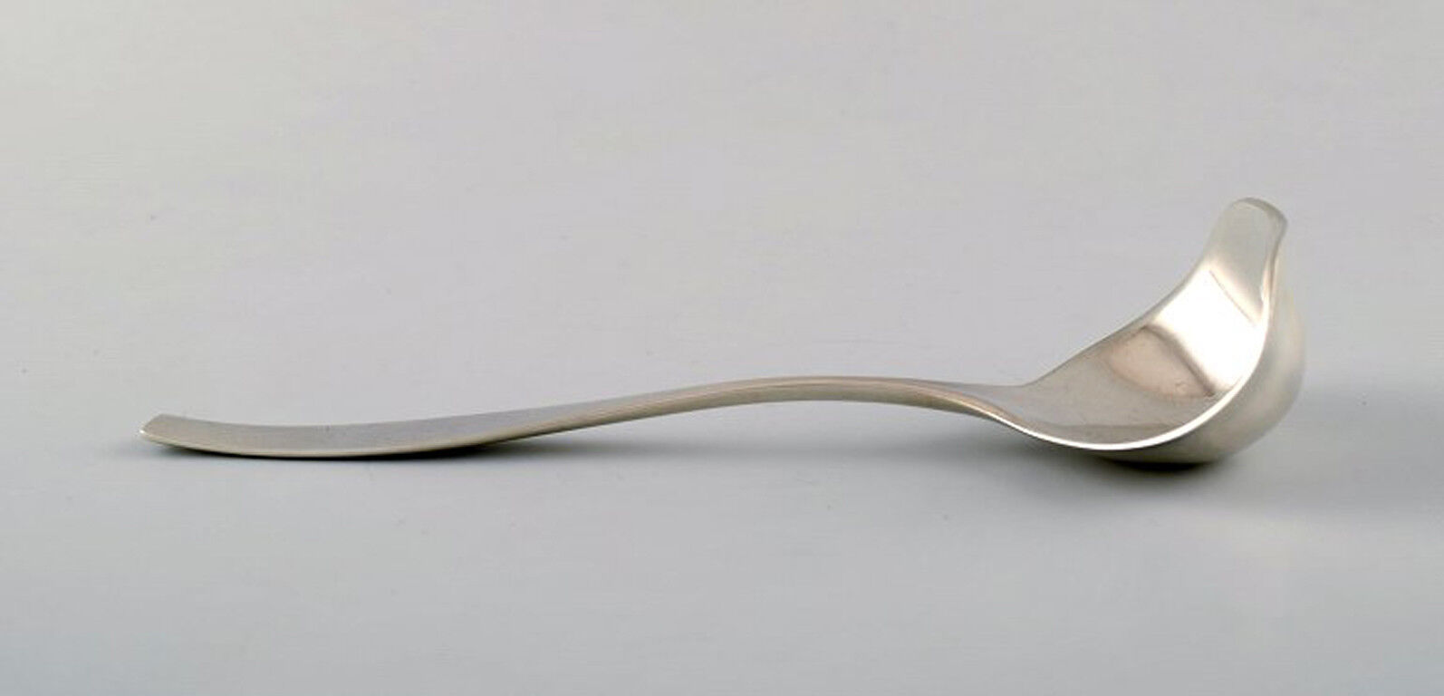 Hans Hansen Denmark "Charlotte" silver cutlery in sterling silver Sauce spoon