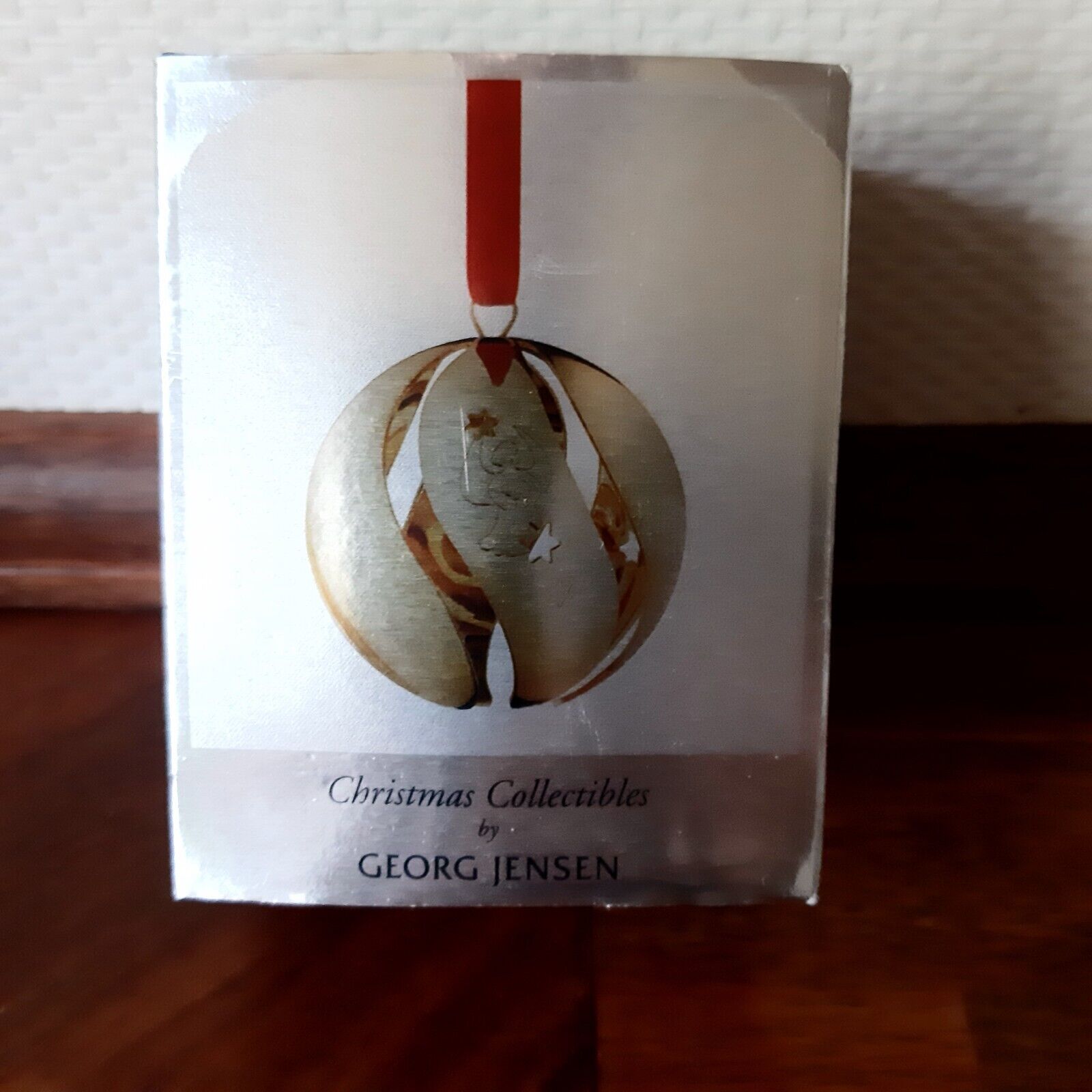 2012 CHRISTMAS BELL 24 carat Gold plated GEORG JENSEN Christmas Collectibles