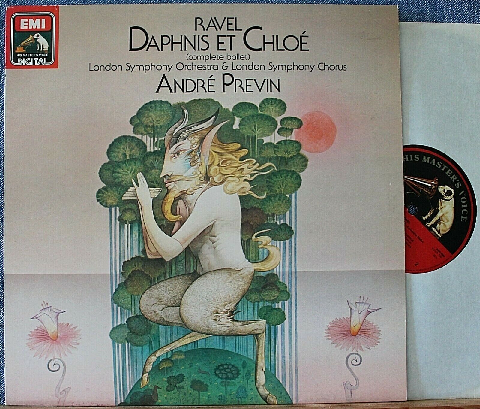 Previn Ravel (Daphnis et Chloé) EMI ASD 4099 dig NM