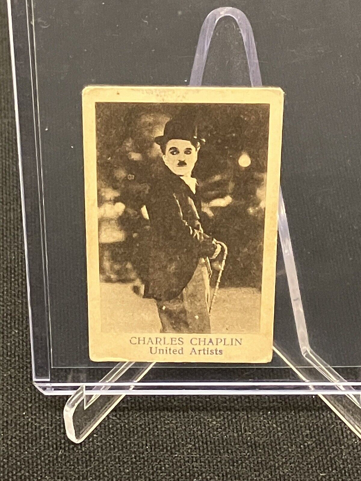 1933 HOLLYWOOD ACTOR CHARLES CHARLIE CHAPLIN RARE VINTAGE CARD MOVIE STARS #27