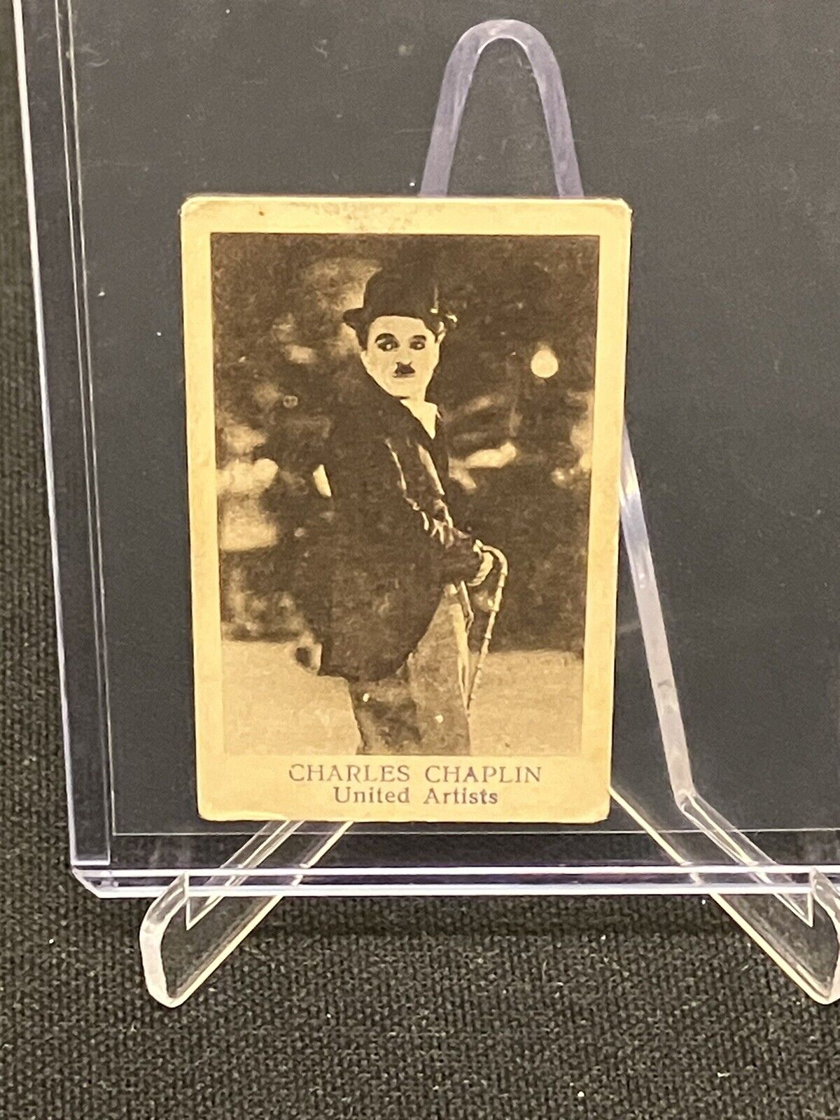 1933 HOLLYWOOD ACTOR CHARLES CHARLIE CHAPLIN RARE VINTAGE CARD MOVIE STARS #27