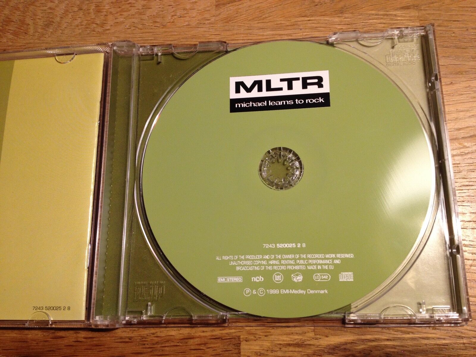 MICHAEL LEARNS TO ROCK MLTR "GREATEST HITS" 1999 CD ALBUM MEDLEY RECORDS DENMARK