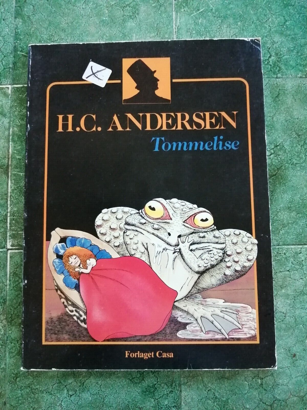 Danish comic book"TOMMELISE" Hans Christian Andersen1st edition1983RARE