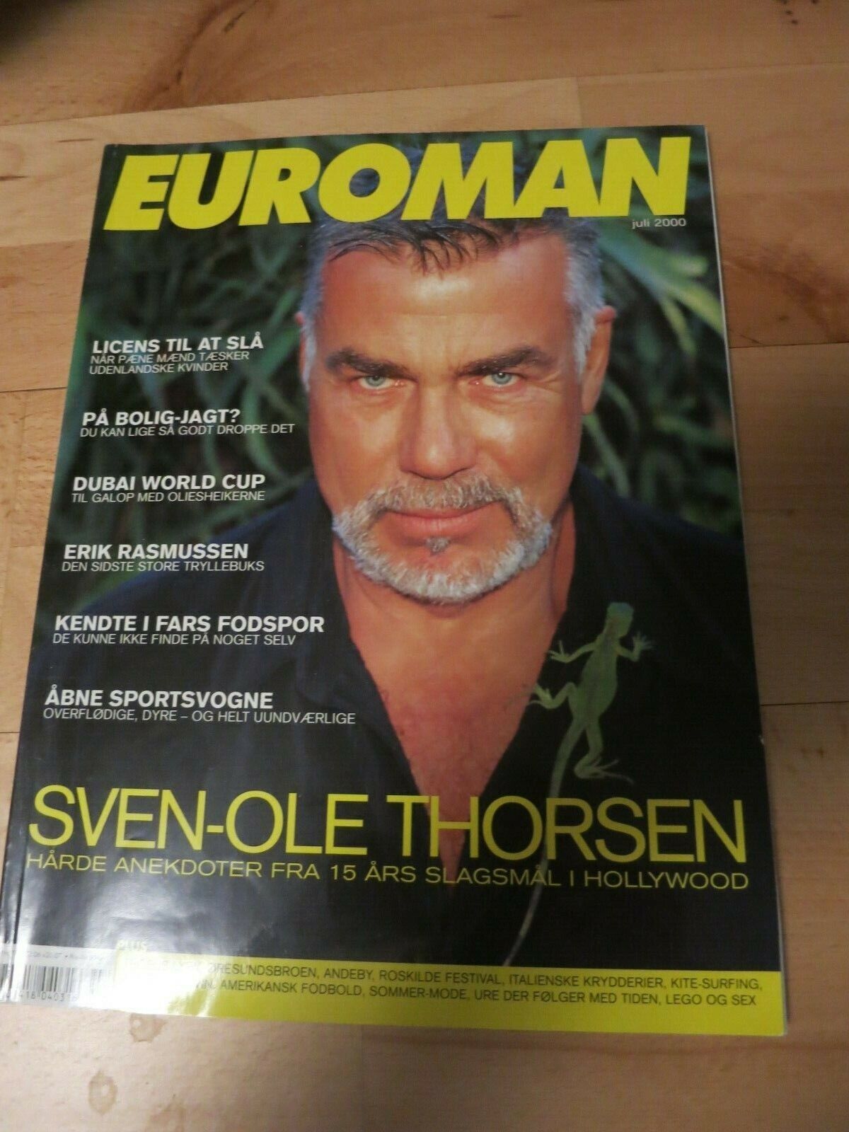 Danish Magazine SVEN-OLE THORSEN Euroman July 2000 Hard to Find (#6)