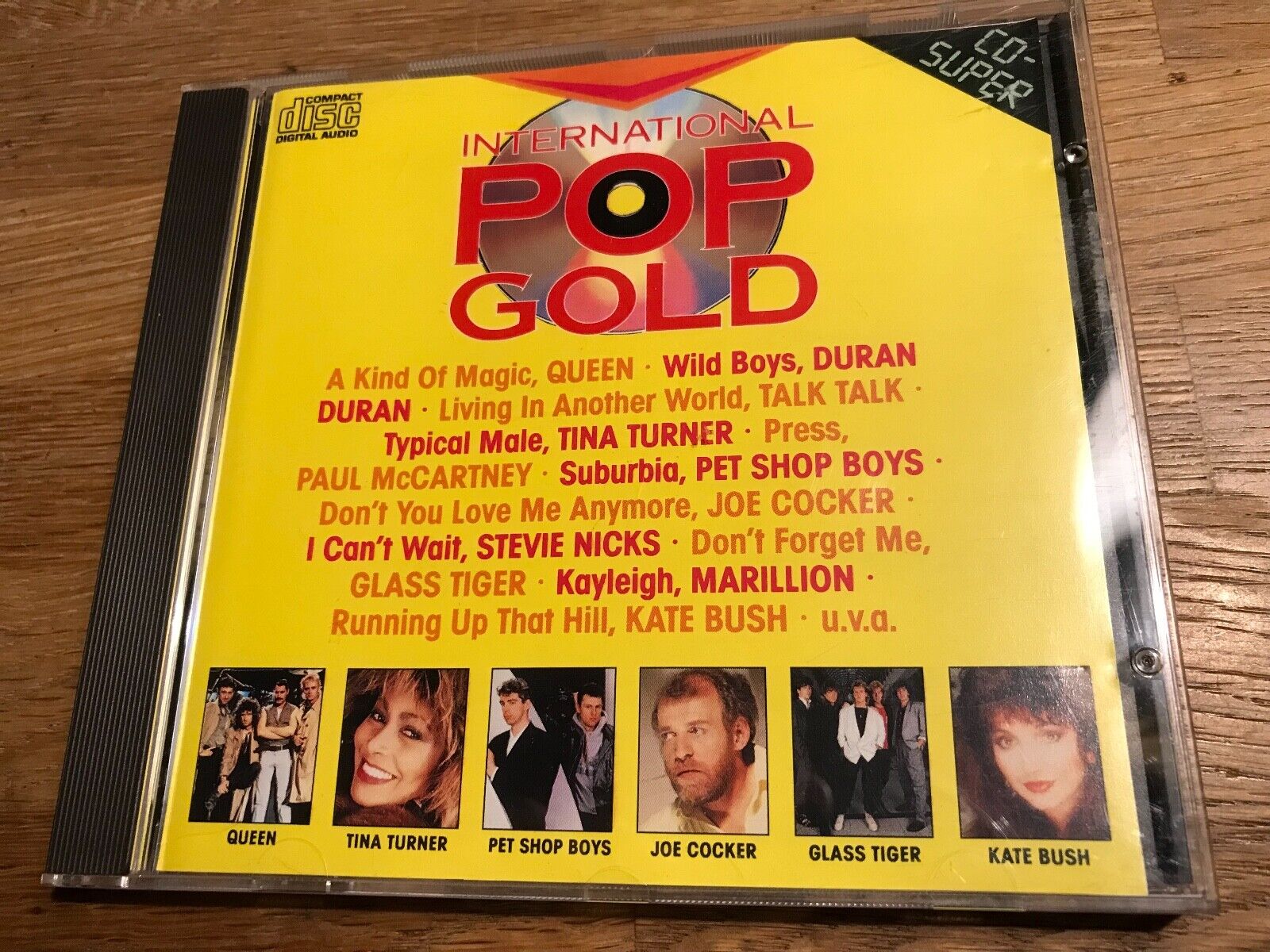 INTERNATIONAL POP GOLD ; QUEEN DURAN DURAN TINA TURNER JOE COCKER PET SHOP BOYS*