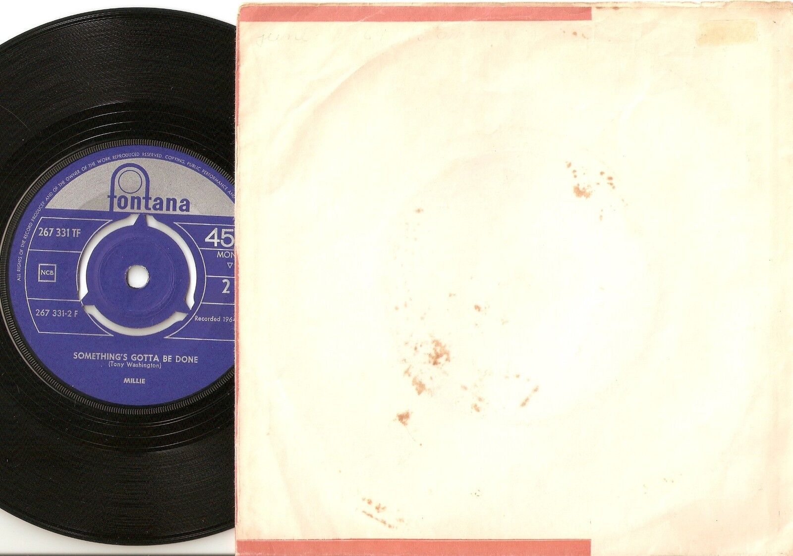 MILLIE MY BOY LOLLIPOP  GOTTA NORWAY DANISH 45+PS `64 SKA NORTHERN SOUL MOD RB