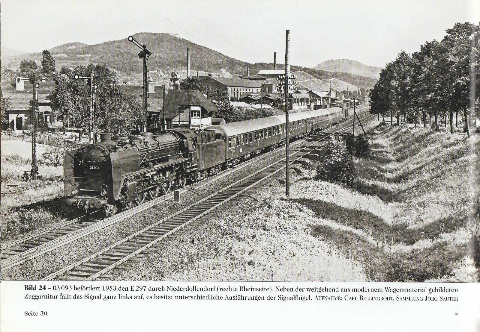 Railway image archive 43: travelling with the 03 - between the North Sea and the Alps