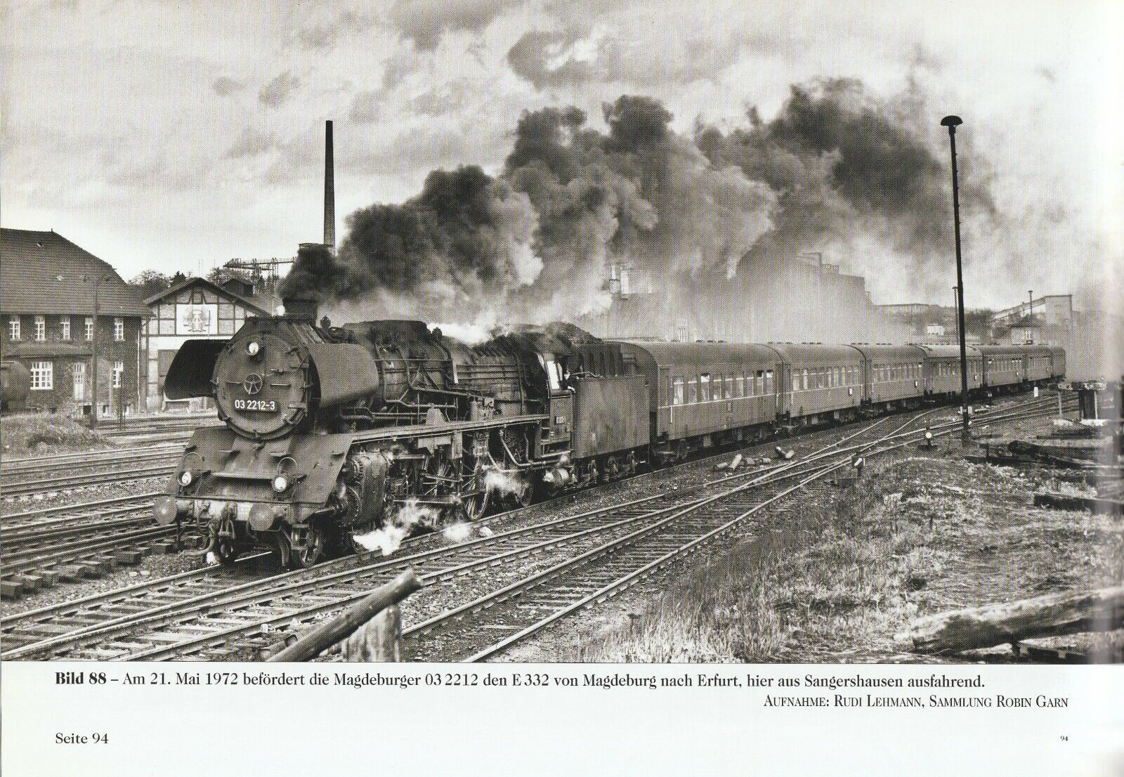 Railway image archive 43: travelling with the 03 - between the North Sea and the Alps