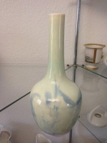 Royal Copenhagen Crystalline Glaze Vase with decoration Unique by Oluf Jensen No